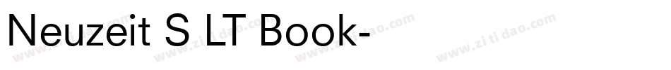 Neuzeit S LT Book字体转换
